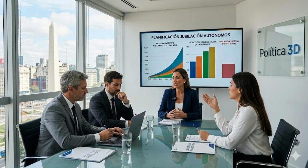 Estrategias para la jubilación de autónomos en CABA: aprovechando el interés compuesto y beneficios fiscales