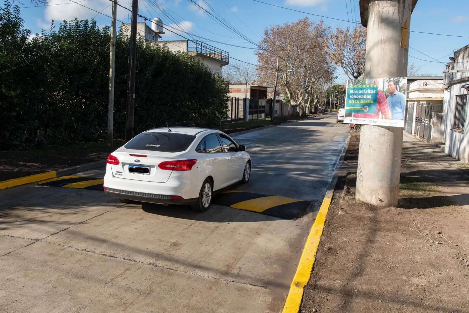 Finalizan obras de pavimento en Villa Vatteone para mejorar acceso a escuelas y centros de salud