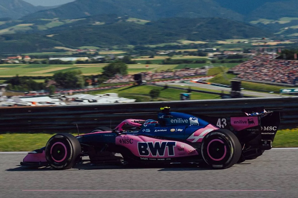 Franco Colapinto inicia competitivo en Austria, pero Alpine enfrenta desafíos con el auto