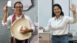 Fujimori y Sánchez disputan voto a voto la segunda vuelta presidencial en Perú