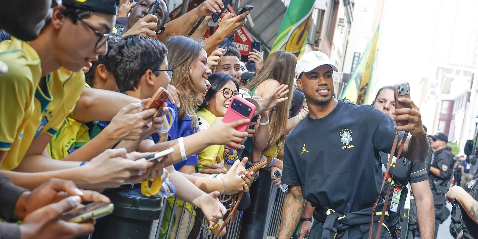 Gabriel Magalhães asegura estar en óptimas condiciones para el partido contra Haití
