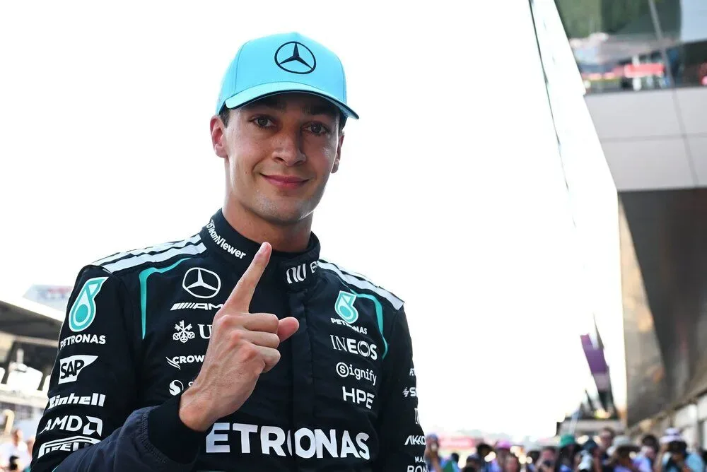 George Russell consiguió la pole en Austria; Franco Colapinto partirá 16º