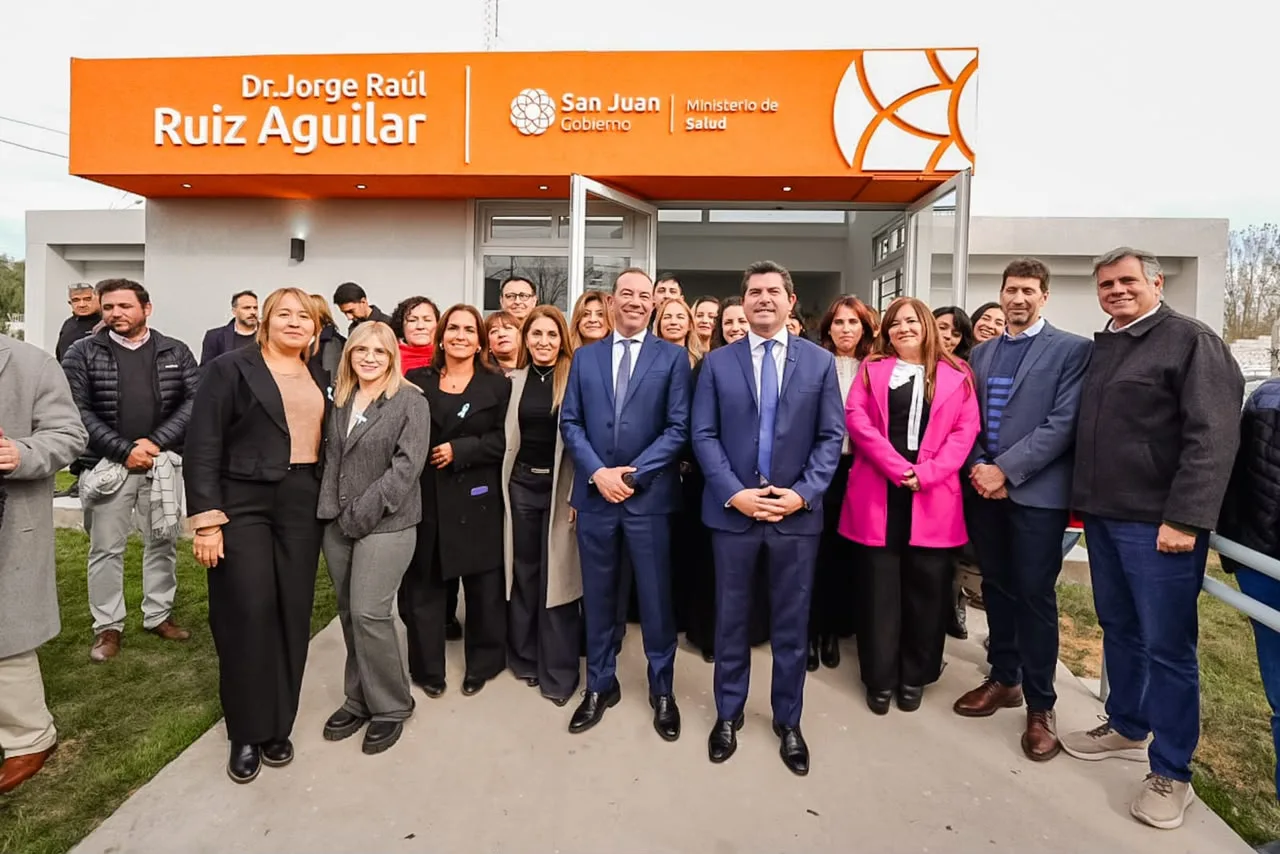 Inauguran la ampliación del CAPS Ruiz Aguilar para mejorar la atención sanitaria en Chimbas