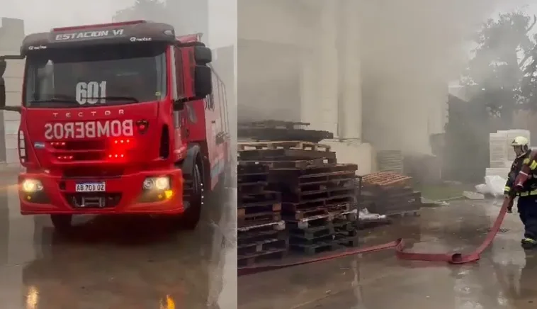 Incendio en restaurante del subsuelo de La Rural obligó a evacuar a los presentes