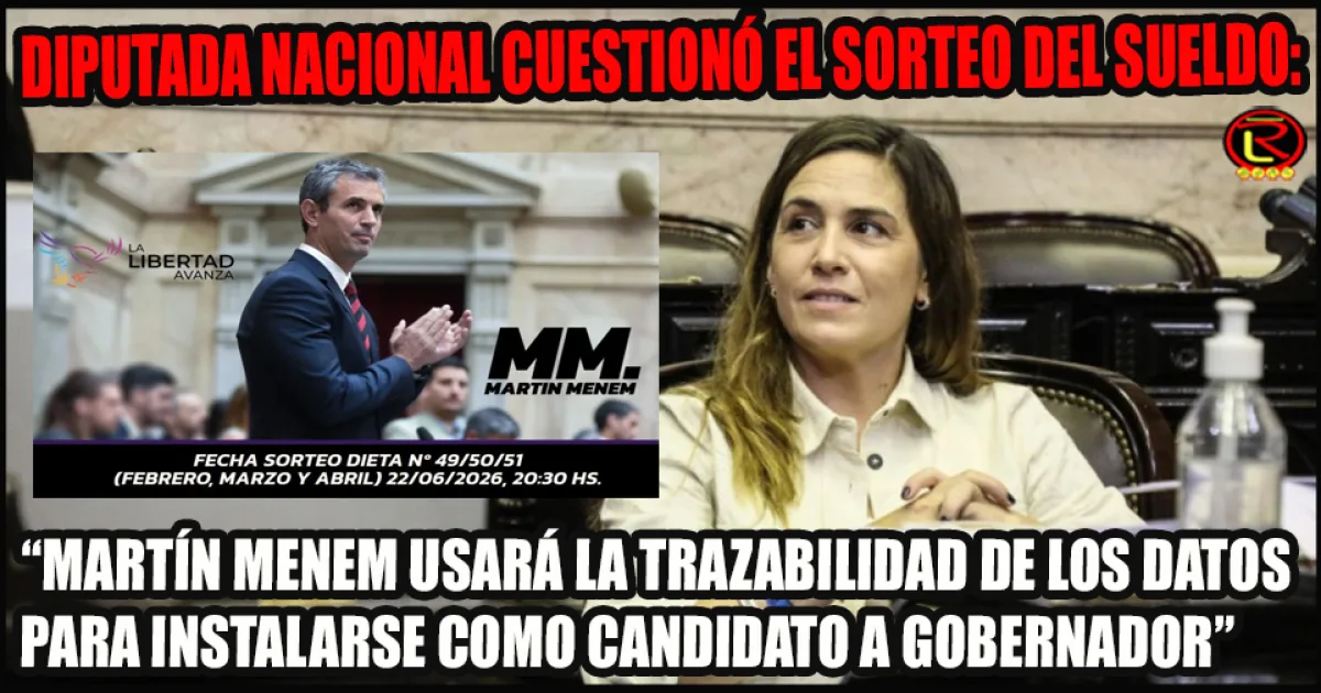 Jimena López alerta sobre uso electoral de datos personales en La Rioja