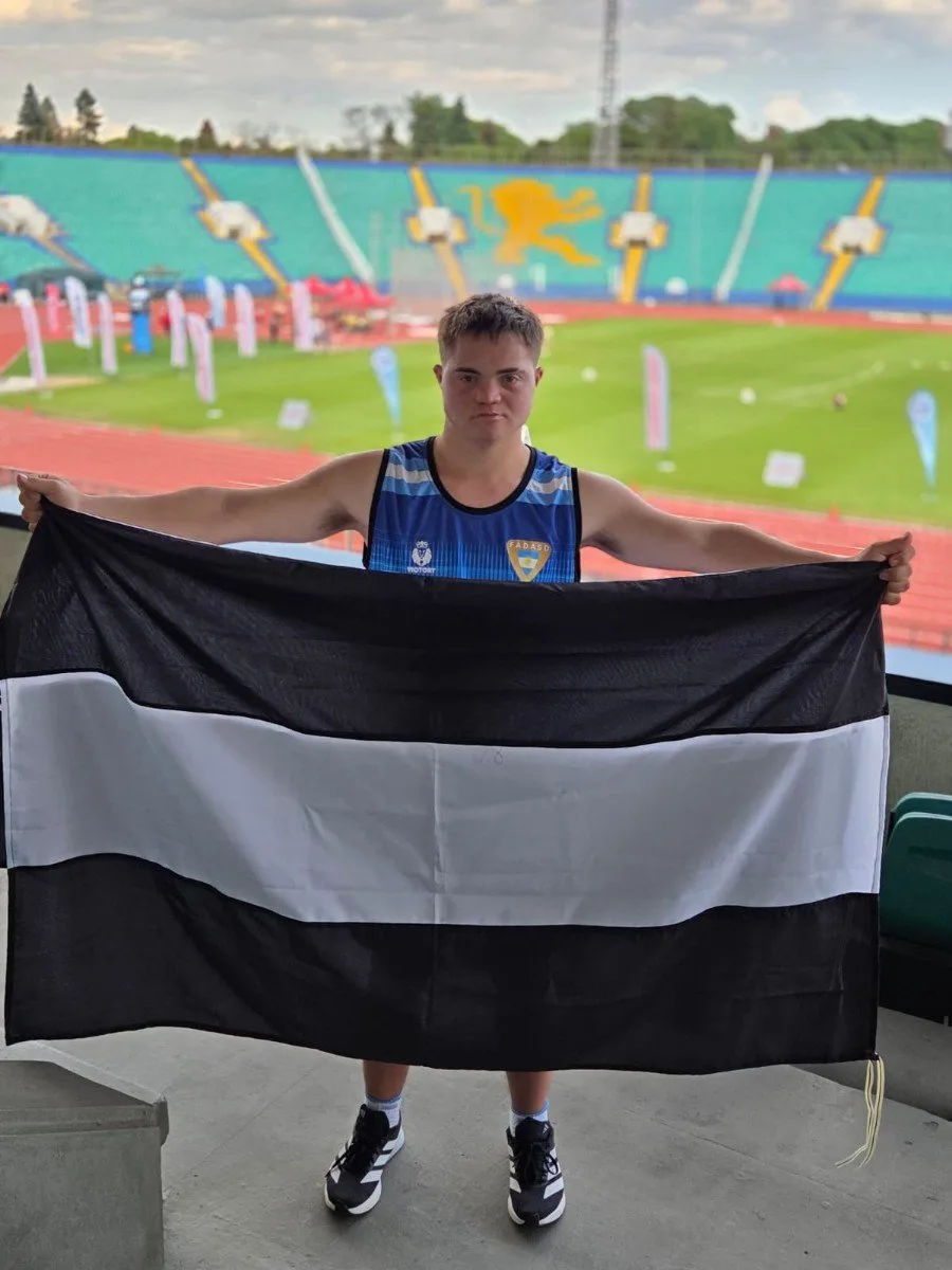 Juan Ignacio Eichhorst destaca en el Mundial de Atletismo para deportistas con Síndrome de Down