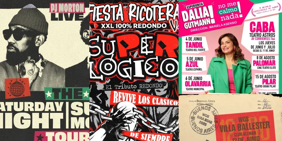 La agenda cultural de Buenos Aires propone música, cine y teatro para todos los gustos