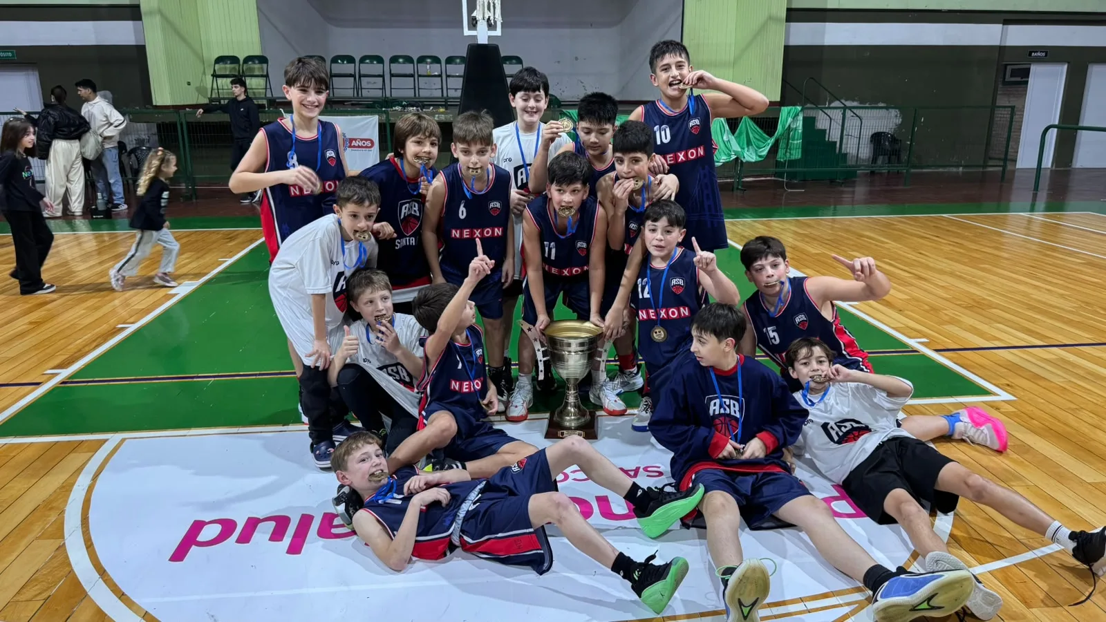 La Asociación Santafesina ganó el Campeonato Provincial de Mini Masculino