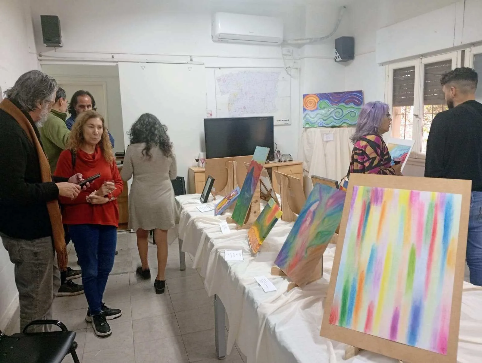 La Casita de Olivos reafirma el papel clave de los espacios culturales con una muestra de arte social
