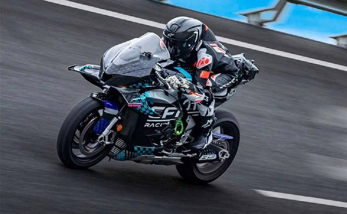 La CFMOTO V4 SR-RR supera los 315 km/h y desafía a las superbikes europeas