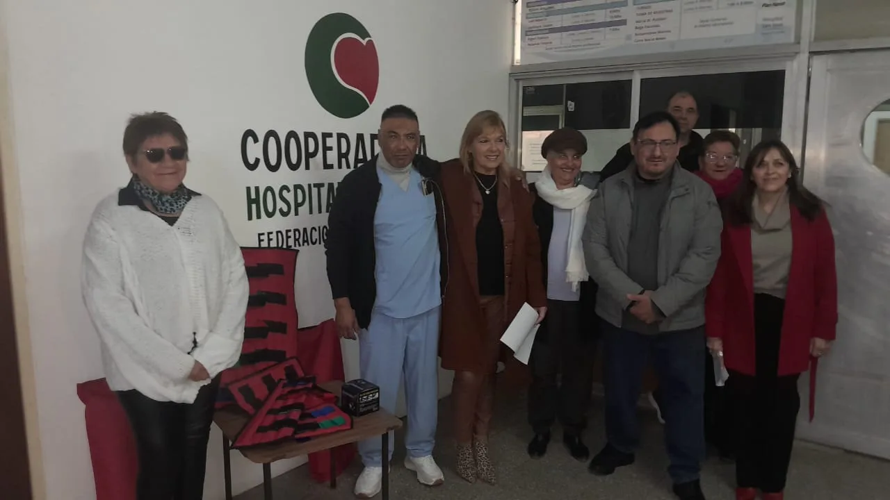 La cooperadora del hospital de Federación intensifica apoyos y entrega nuevos insumos esenciales