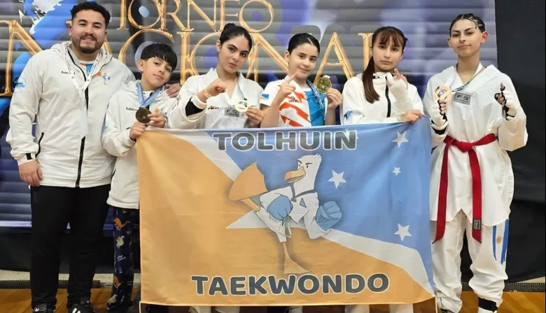 La Escuela Deportiva Malvinas Argentinas brilla en el Nacional Apertura de Taekwondo