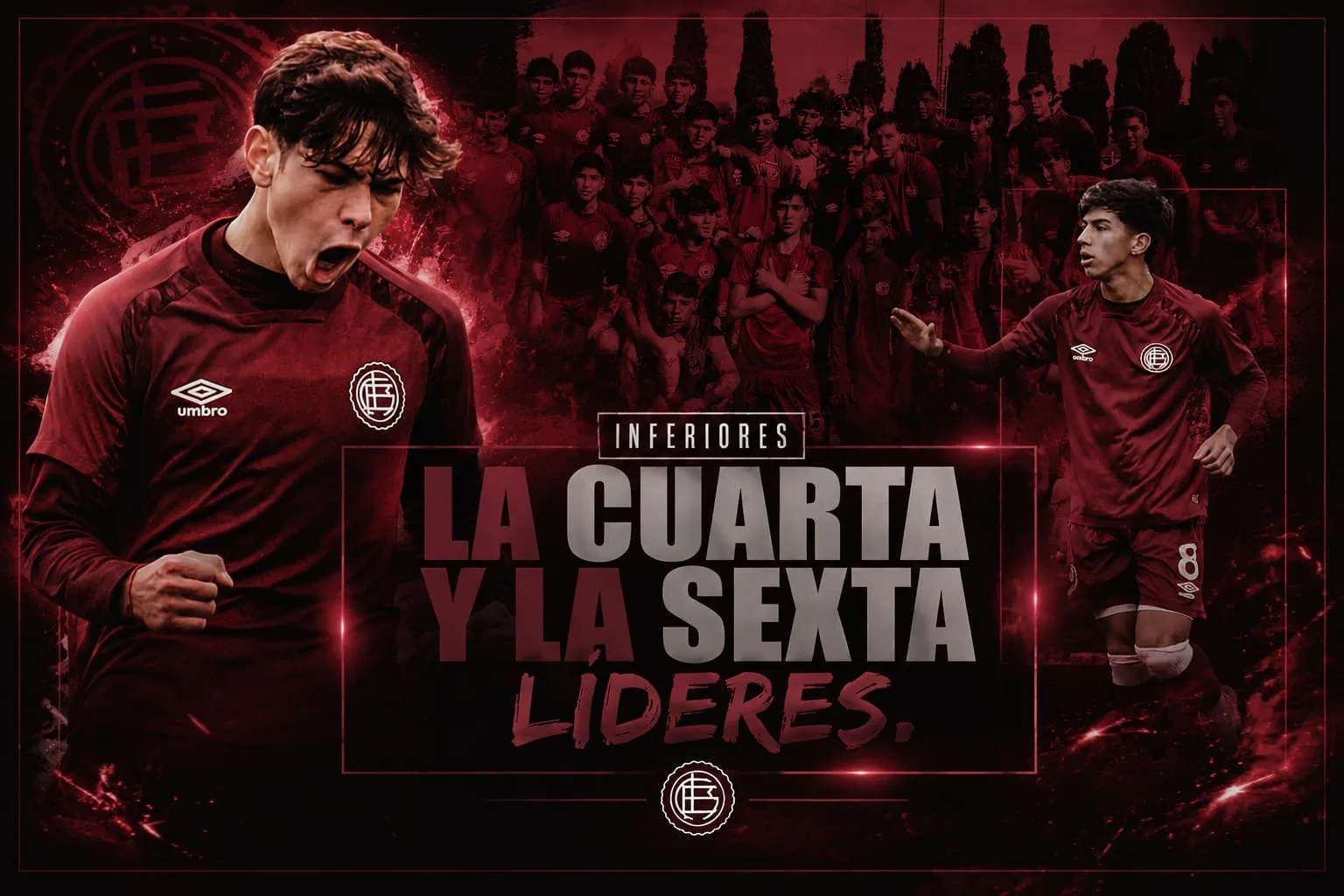 Lanús domina la fecha 14 del Torneo Juveniles LPF con seis victorias y lideratos clave