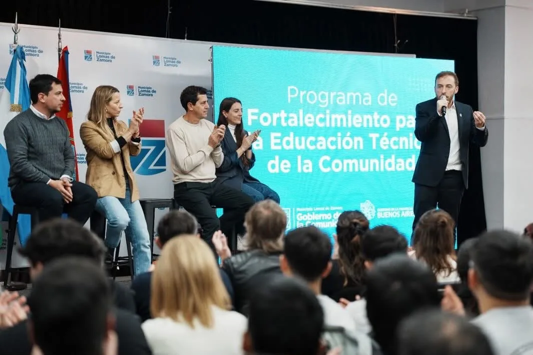 Lomas de Zamora lanzó un programa para fortalecer la educación técnica local
