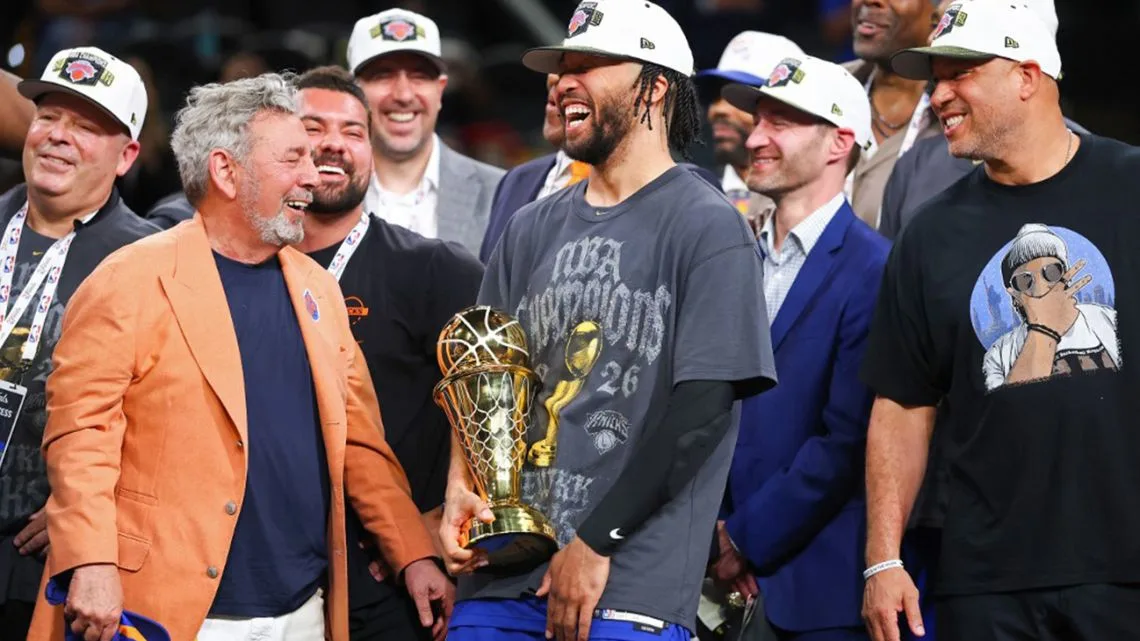 Los New York Knicks ganan su primer título de la NBA tras más de cinco décadas con una actuación destacada de Jalen Brunson