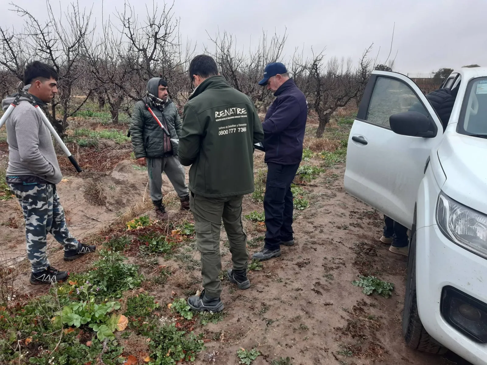 Nuevos casos de trabajo rural informal detectados en San Rafael y General Alvear