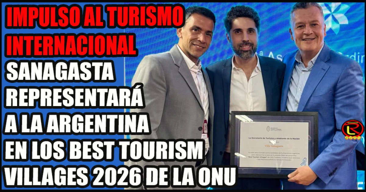 Sanagasta, entre los ocho pueblos rurales argentinos destacados por ONU Turismo