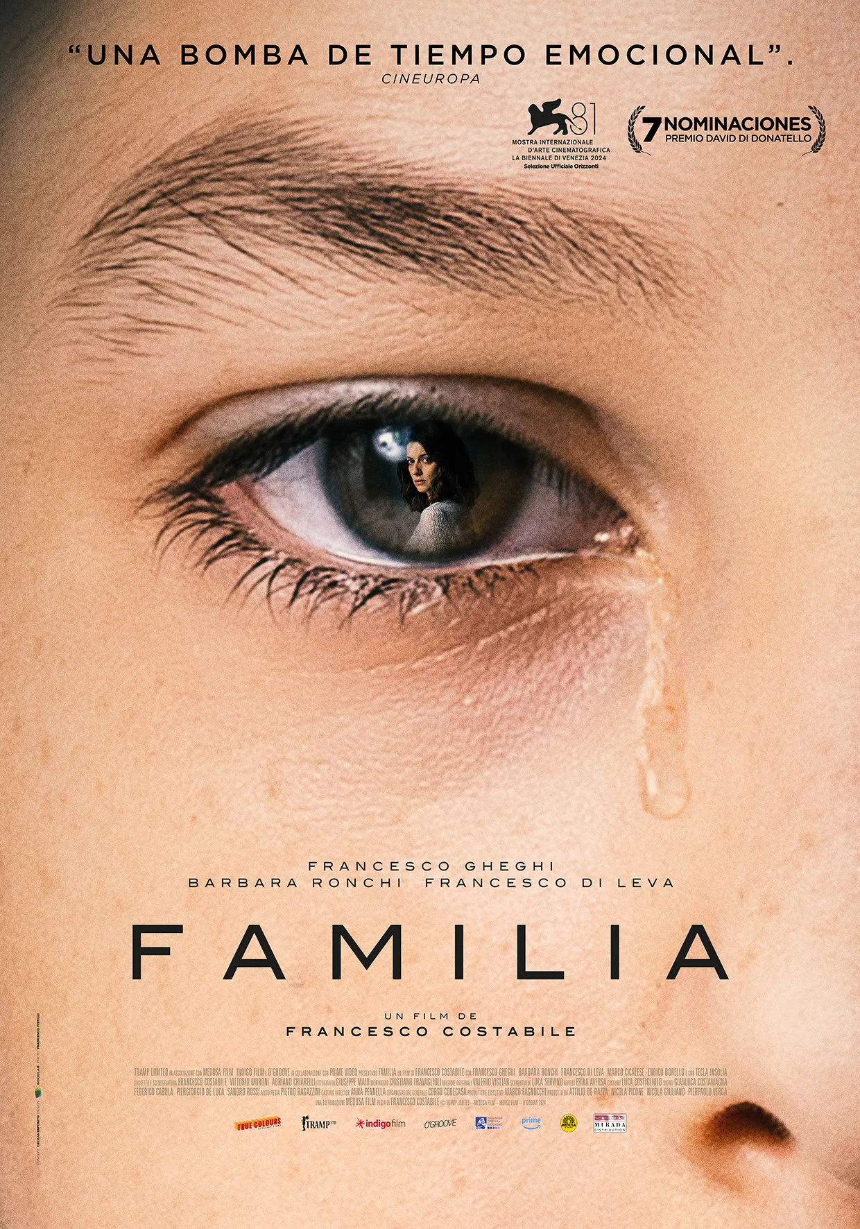 Se estrena en Argentina «Familia», el thriller psicológico italiano sobre violencia doméstica y extrema derecha
