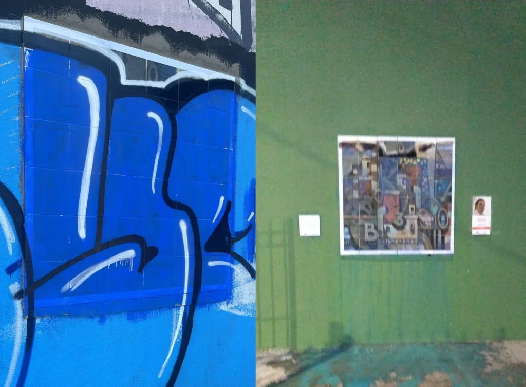 Vecinos de La Boca denuncian daños en mural y organizan homenaje para restaurar su valor cultural