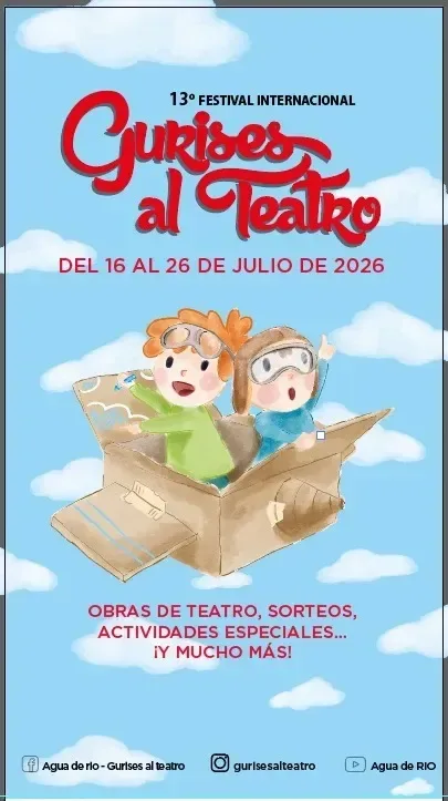 Arranca el Festival Gurises al Teatro con actividades para toda la familia en Misiones