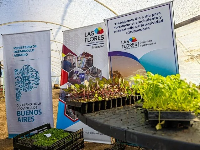 Avanza la Campaña Otoño-Invierno del Programa Huerta Urbana Bonaerense en Las Flores