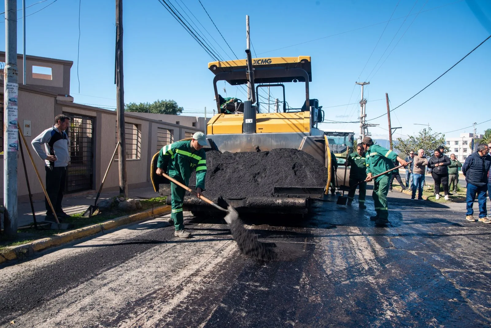 Avanzan al 95% los trabajos de repavimentación en avenida Gobernador Correa