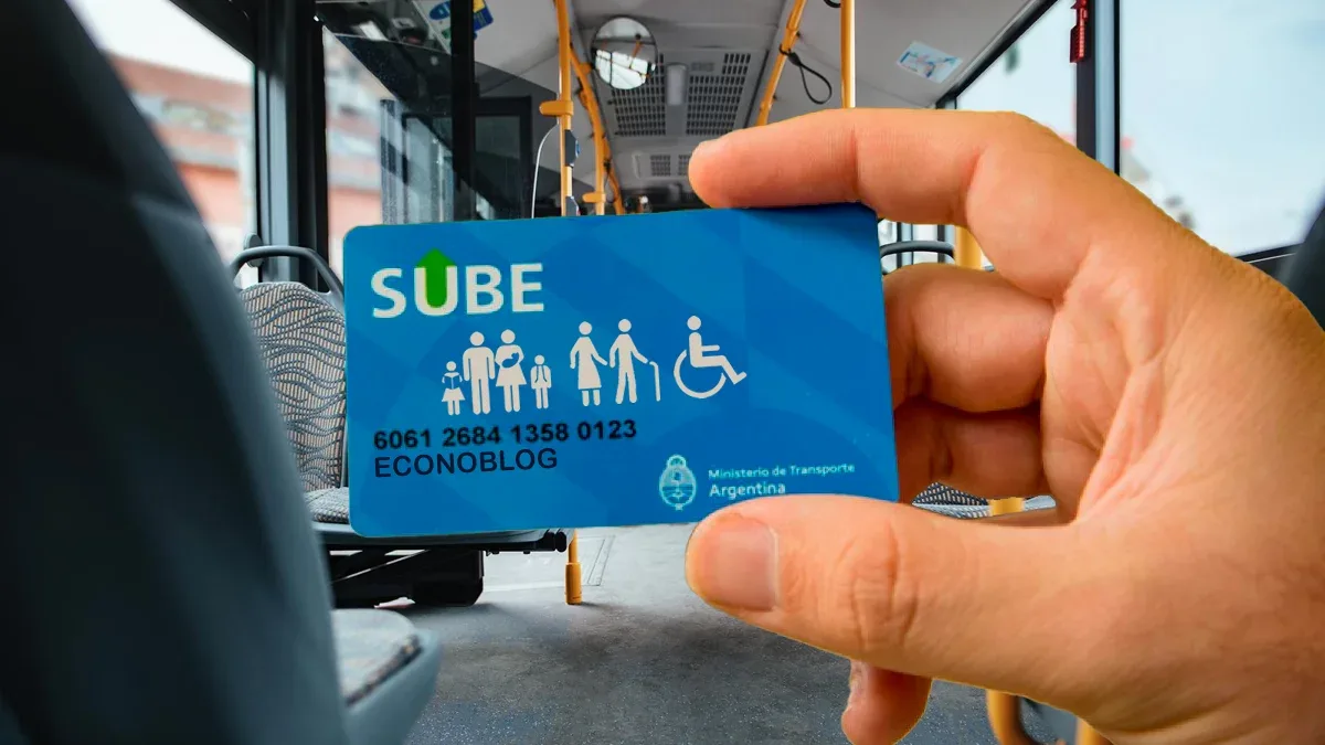 Cambios en el subsidio de la Tarifa Social para viajes en colectivo y tren con Tarjeta SUBE