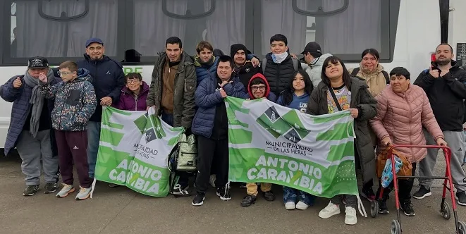 Delegación de Las Heras participó en encuentro provincial de deporte adaptado