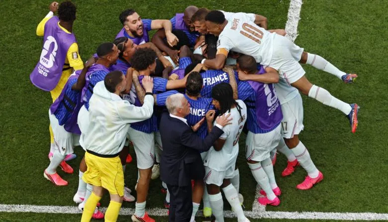 Francia avanzó a semifinales tras una rápida definición que dejó fuera a Marruecos