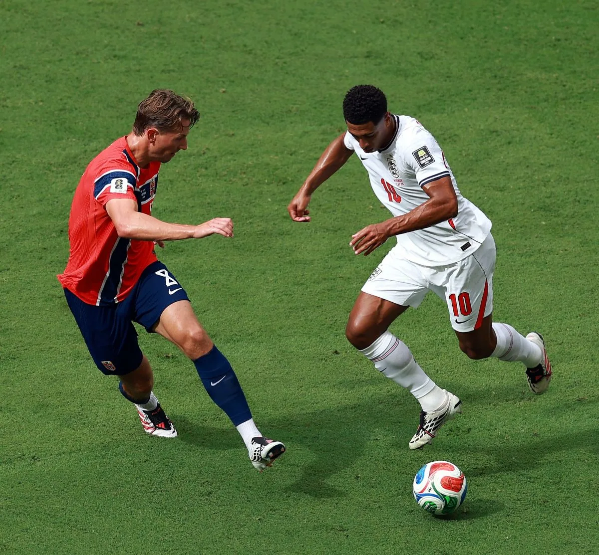 Inglaterra y Noruega empatan en un partido intenso de cuartos de final del Mundial 2026