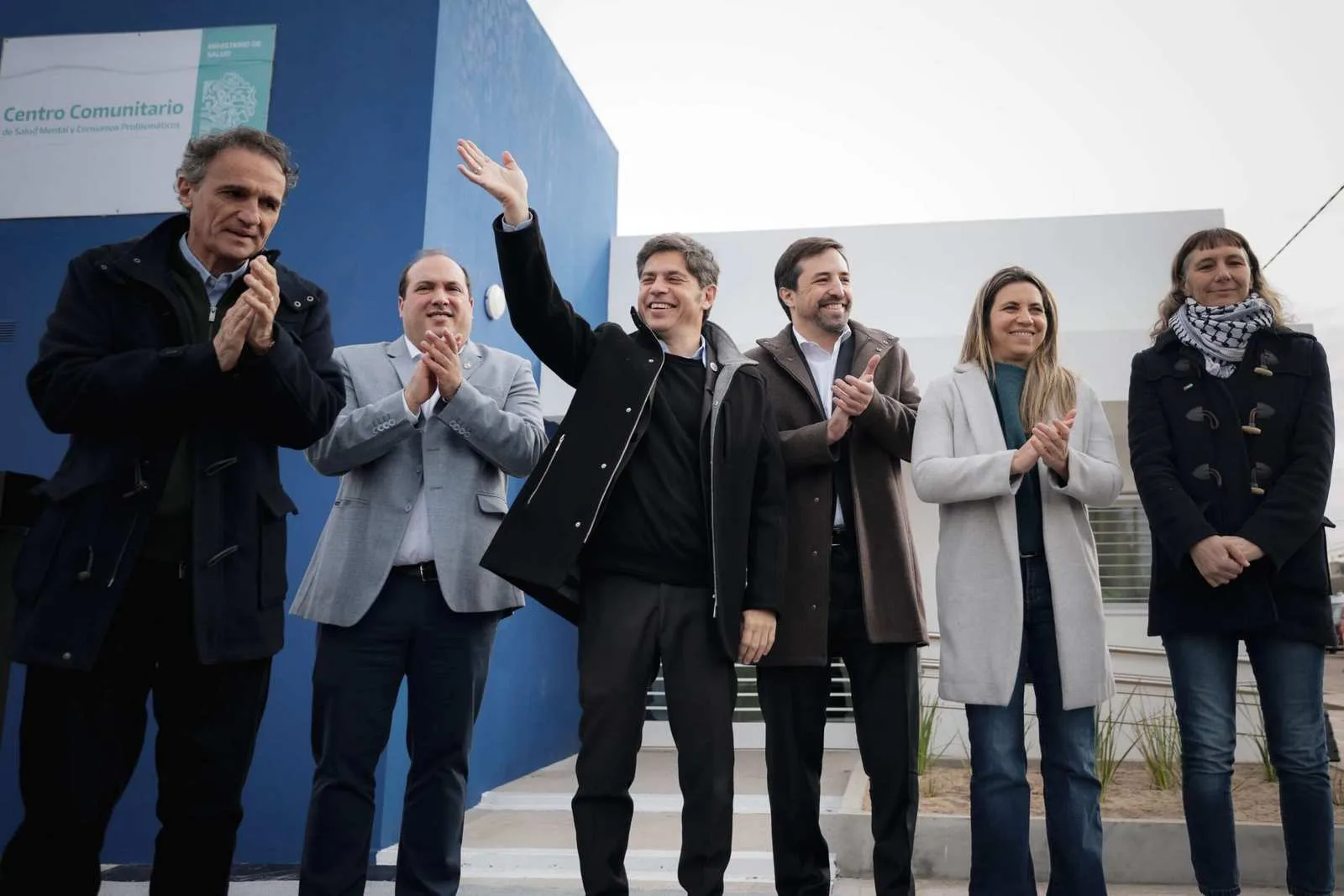 Kicillof inauguró centro de salud mental en Trenque Lauquen y cuestionó la gestión nacional