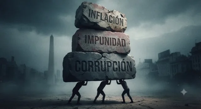La corrupción lidera las preocupaciones en Argentina, seguido por la incertidumbre económica