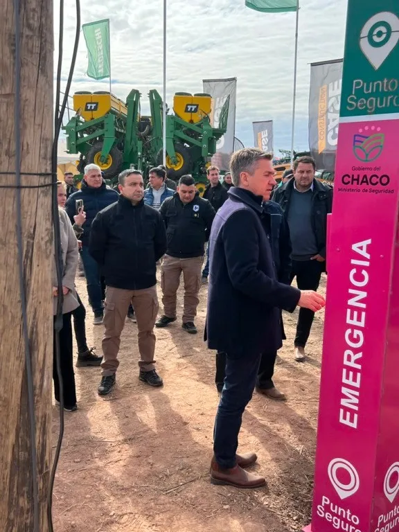 La Policía del Chaco refuerza la seguridad rural con nuevas cámaras en Expo Agronea 2026