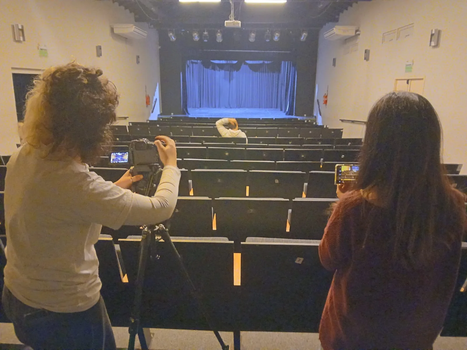 Primeras producciones de la Escuela de Cine Municipal se presentan en San Fernando