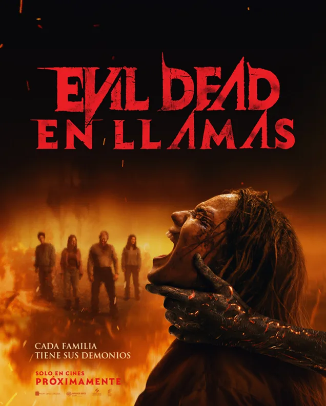 Regresa la saga de culto con «Evil Dead: En llamas», la entrega más intensa y sangrienta