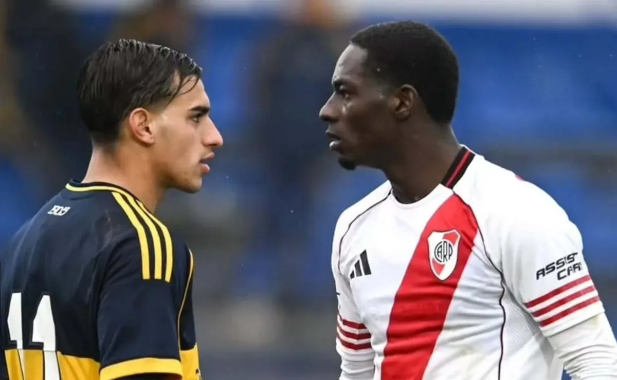Robinho Quinto, la revelación del Superclásico de Reserva en River, festejó la victoria con un mensaje contundente