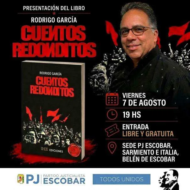 Rodrigo García presenta “Cuentos Redonditos”, ficciones inspiradas en Los Redonditos de Ricota
