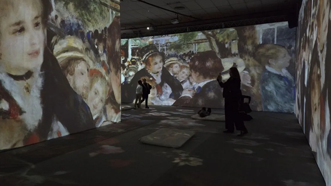 Tres exposiciones inmersivas en Córdoba integran arte, historia y ciencia
