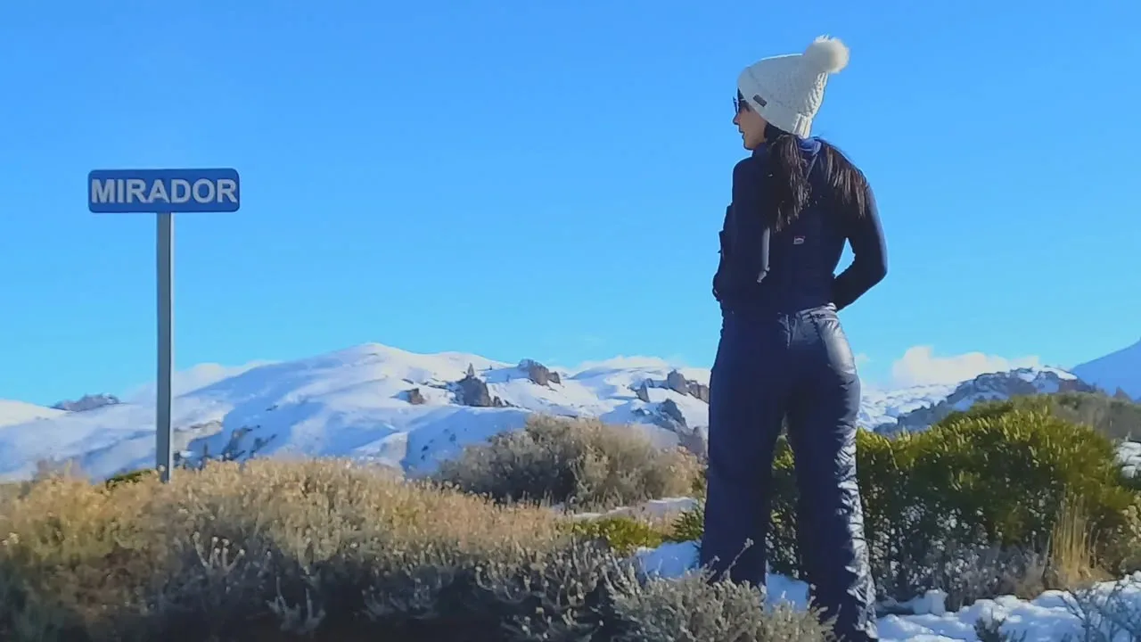 Un recorrido invernal por la Ruta 41 para disfrutar la nieve en familia